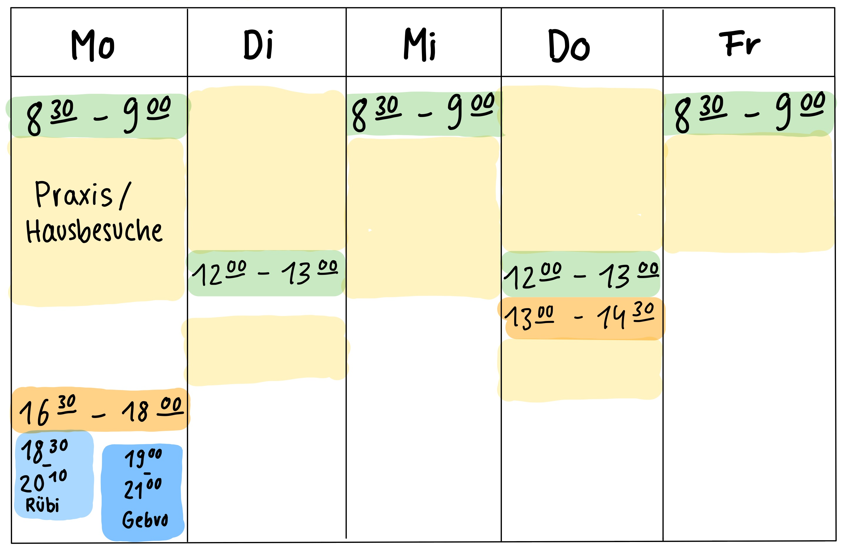 Stundenplan